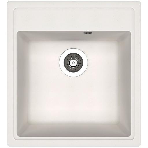 Мойка "Ника 470" (470х510х217), белый фото 1