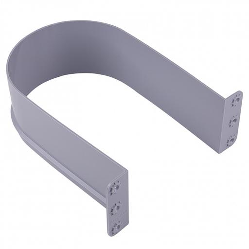 Ограничитель Mesan для сифона U-образный 160 мм, пластик серый фото 1