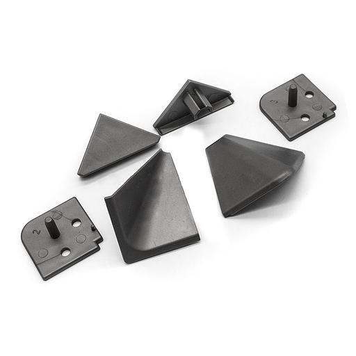 Комплект заглушек (Элит, Плато) - чёрный фото 1