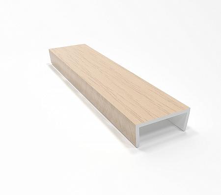 Торцевая заглушка Н-100 (15 дуб беленый) фото 1