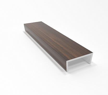 Торцевая заглушка Н-100 (9 орех темный) фото 1