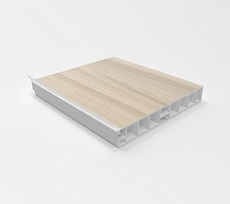 Цоколь кухонный (20 ясень шимо светлый) Н-150 фото 1