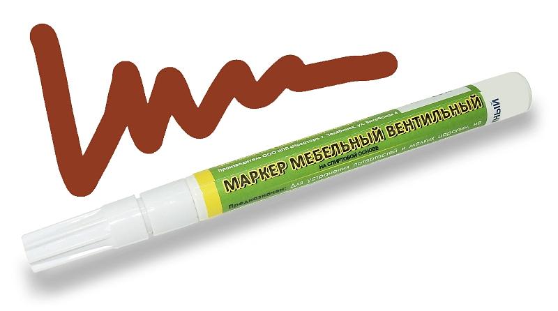 Маркер вентильный, цвет орех итальянский фото 1