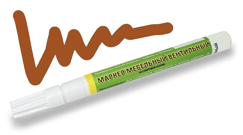 Маркер вентильный, цвет орех экко фото 1