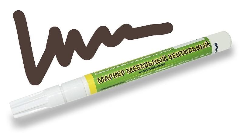 Маркер вентильный, цвет ясень тёмный фото 1