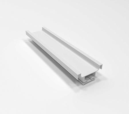 Профиль Н-образный L=4,50м Белый крашенный фото 1