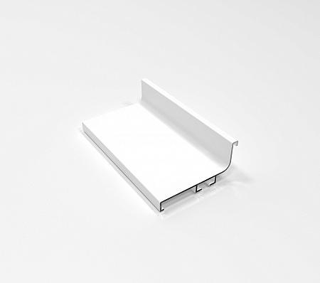 Профиль Г-образный L=4,05м Белый крашенный фото 1