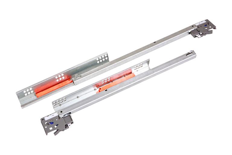Направляющие скрытого типа (push-to-open) частичн. выдв. L-500мм фото 1
