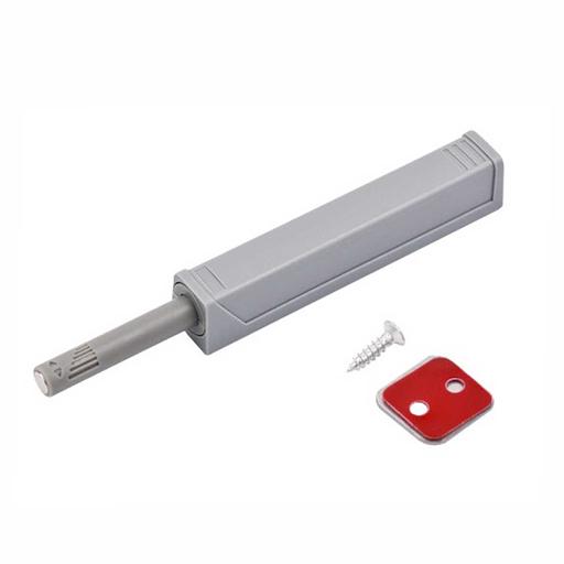 Толкатель SENZA tip-on (магнит) серый фото 1