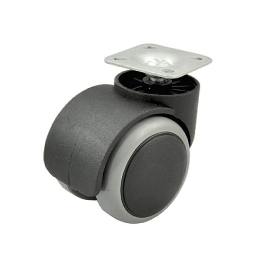 Опора колесная резина на площадке d50мм фото 1