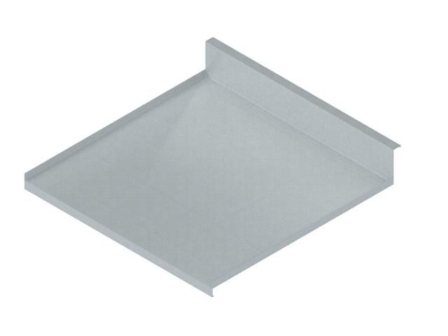 Поддон алюминиевый Starax, 800мм (764x475x95мм) фото 1