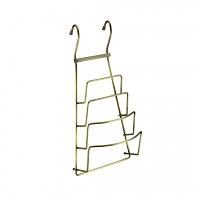 Полка для крышек (215х115х420мм), бронза фото 1