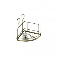 Полка угловая малая (230х230х230мм), бронза фото 1