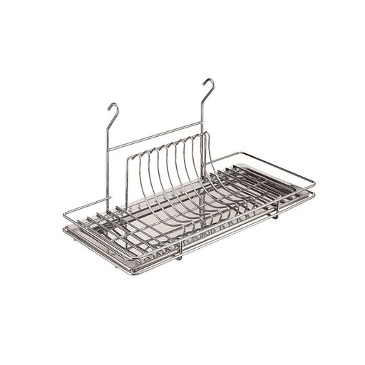 Сушка навесная с поддоном (500х240х280мм), хром фото 1