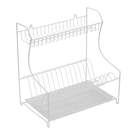 Посудосушка навесная отеч. (370х220мм), белая фото 1