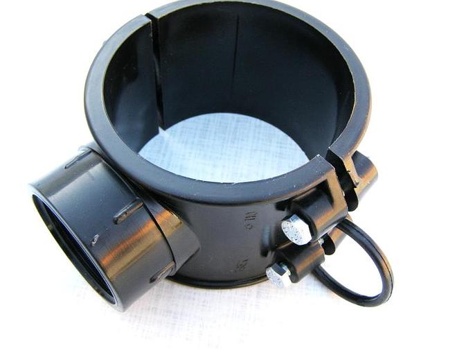 Седловая врезка ПНД 32x1 компрессион. фото 4