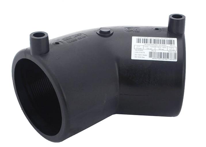 Отвод электросварной 32 мм ПЭ100 SDR11 фото 1