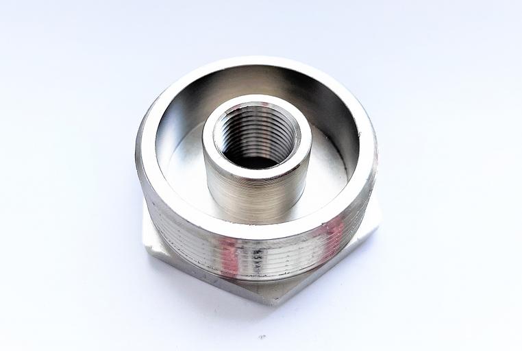 Футорка латунь 2x1/2 фото 1