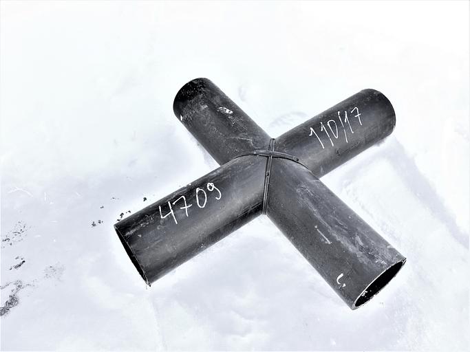 Крестовина 110x110 мм ПЭ100 SDR11 фото 2