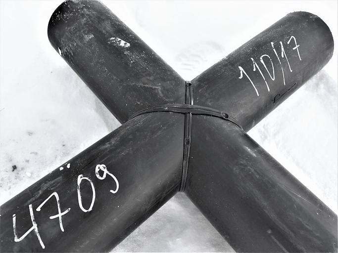 Крестовина 180x180 мм ПЭ100 SDR11 фото 1