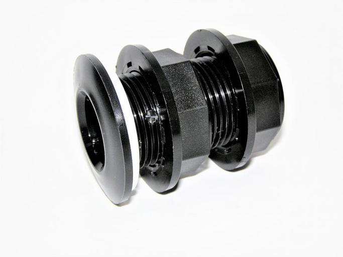 Отвод из бака 1 1/4" (адаптер) фото 2