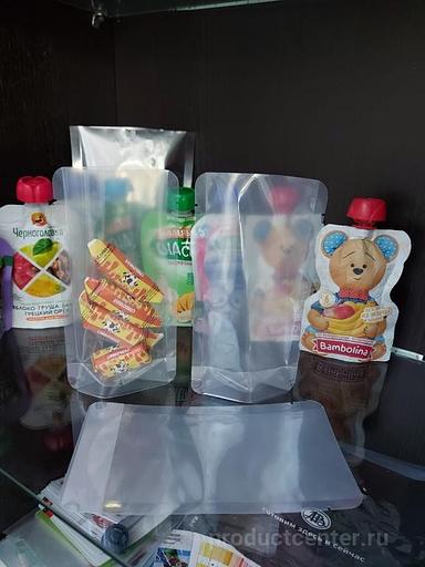 Пакет дой-пак с насечкой без зип-лока опт фото 1