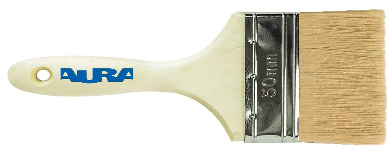 Кисть AURA искусственная щетина 50мм фото 1