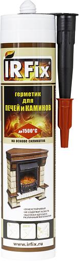 Герметик для печей и каминов IRFix +1500 High Temperature Sealant черный 310мл фото 1