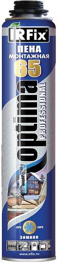 Пена монтажная IRFix OPTIMA 65 профессиональная зимняя 800мл фото 1