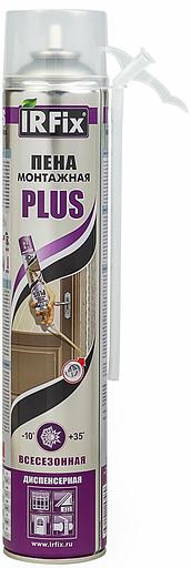 Пена монтажная бытовая IRFix PLUS 750мл всесезонная фото 1