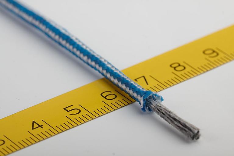 Шнур бытовой плетеный полипропиленовый цветной 6мм*100м фото 1