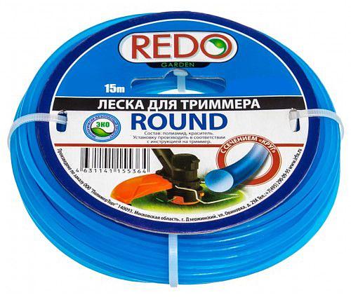 Леска для триммера REDO ROUND круглая 2,0мм*15м фото 1