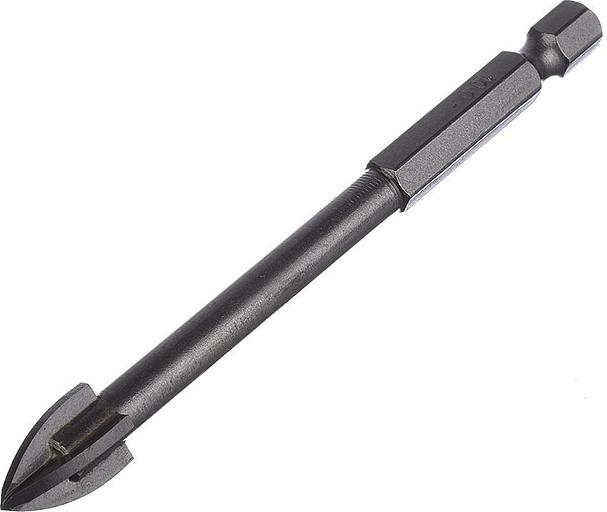 Сверло по стеклу и керамике четырехгранное Vertextools 12мм фото 1