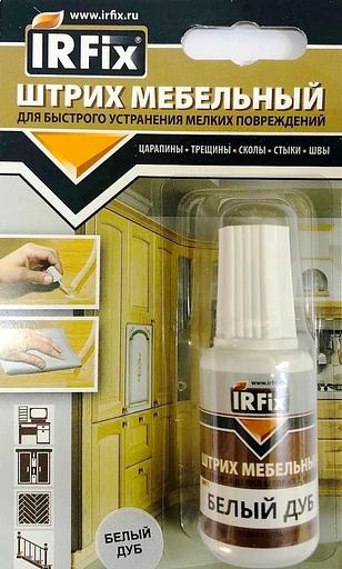 Штрих мебельный IRFix Белый дуб, 20мл фото 1