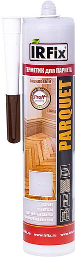 Герметик для паркета акриловый IRFix Серый 310 мл фото 1