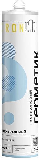Герметик силиконовый нейтральный Kronbuild бесцветный 280мл фото 1