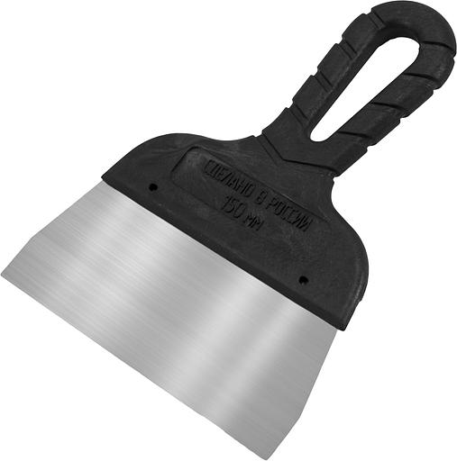 Шпатель DECOR 150мм, пластиковая ручка, нержавеющая сталь фото 1