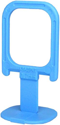 СВП DECOR Зажим "Квадрат" 0,7 мм 3000 шт/коробка фото 1