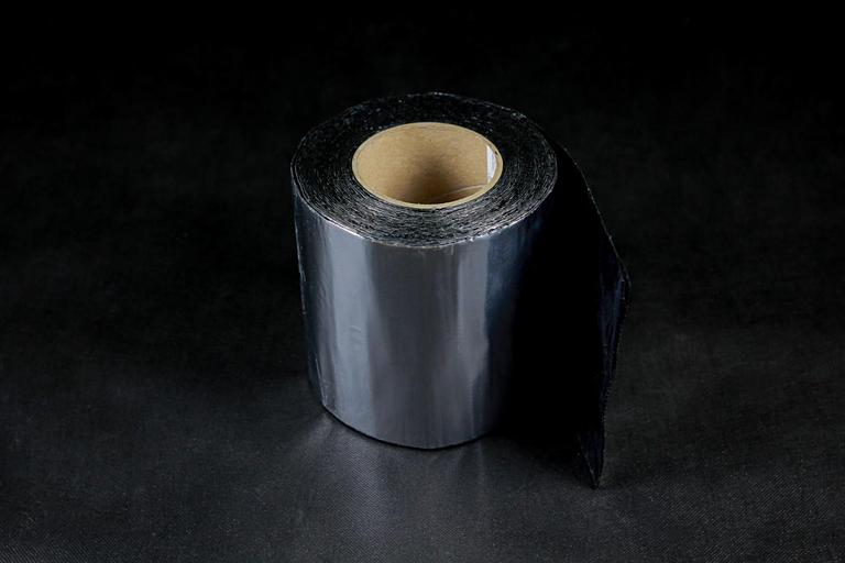 Лента герметизирующая бутилкаучуковая фольгированная Герметекс ЛМ.C.Ф 100мм*10м фото 1