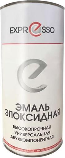 Эмаль двухкомпонентная эпоксидная EXPRESSO универсальная серый 1 кг. фото 1