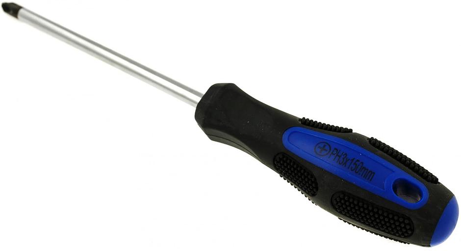 Отвертка Toolberg двухкомпонентная ручка PH2х150мм намагниченный наконечник фото 1