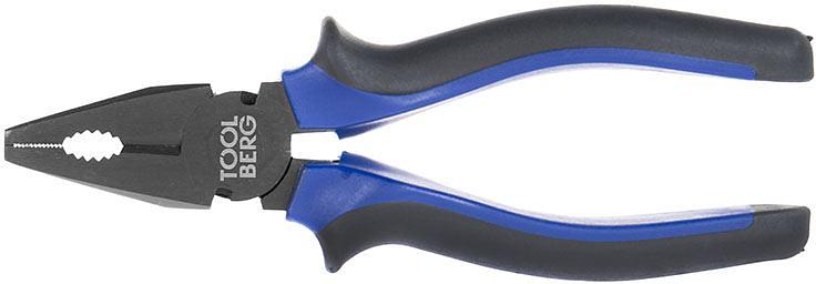 Плоскогубцы Toolberg двухкомпонентные рукоятки 180мм фото 1