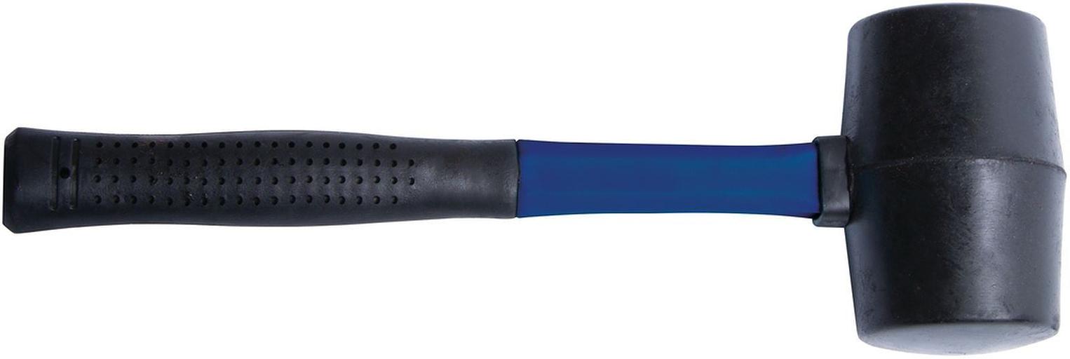 Киянка Toolberg фибергласовая обрезиненная ручка 450гр фото 1