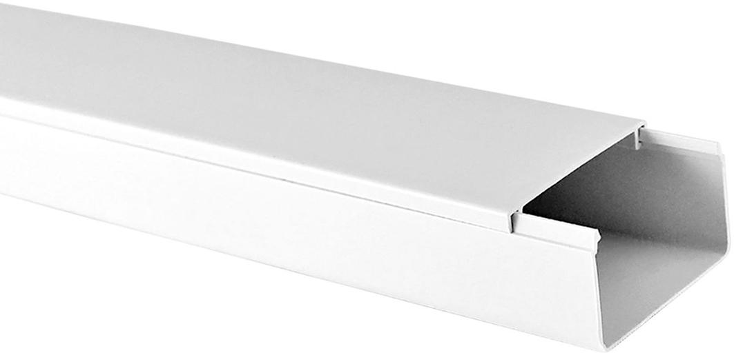 Кабель-канал 40х25 белый народный 2 м фото 1