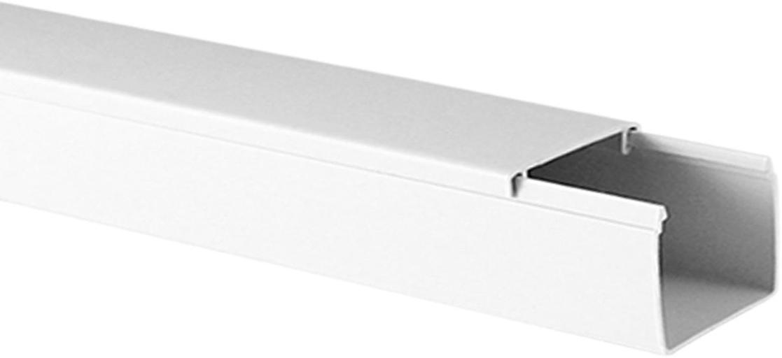 Кабель-канал 60х40 белый народный 2 м фото 1