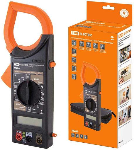 Токоизмерительные клещи серия "МастерЭлектрик" М266 TDM фото 1