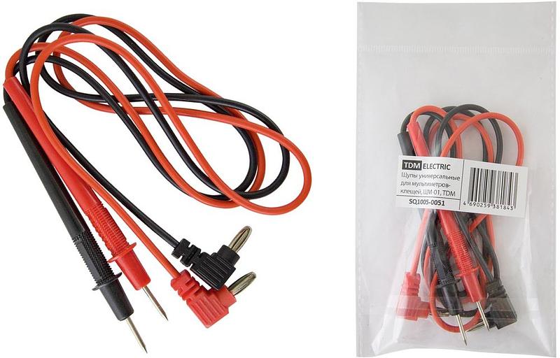 Щупы универсальные для мультиметров-клещей, ЩМ-01, TDM фото 1