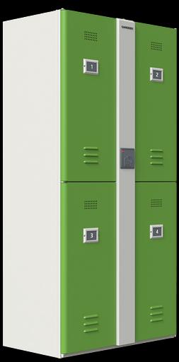 Автоматические шкафы-локеры для школьников младших классов серии «SP-4M» фото 2