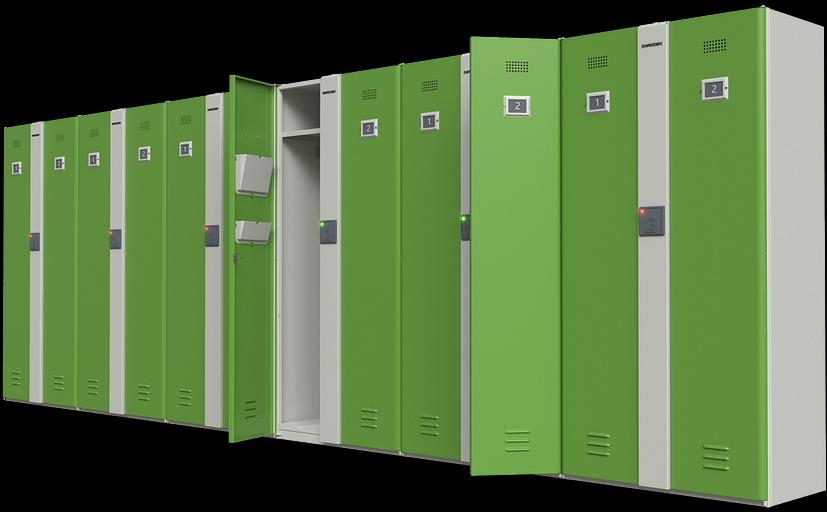 Автоматические шкафы-локеры для школьников младших классов серии «SP-2M» фото 4