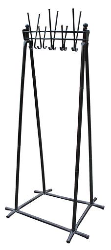 Вешалка гардеробная напольная, 695х570х1805 мм, 10 мест фото 1